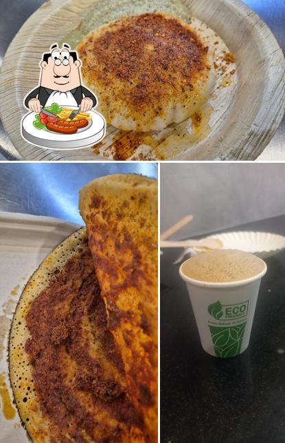 Creme brulee at Namma Sugam Cafe - NSC