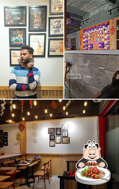 The restaurant's food and interior