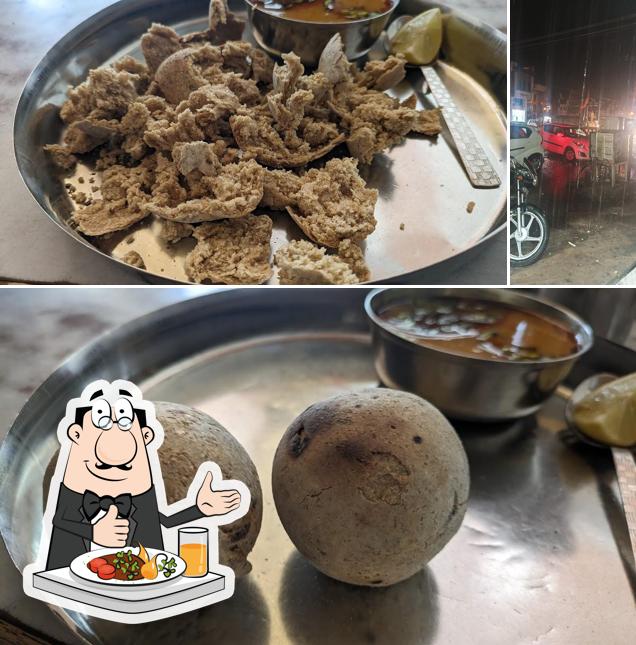 The restaurant's food and exterior