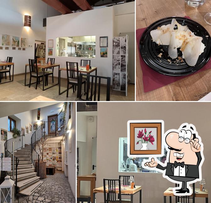 Dai un'occhiata agli interni di Le Tre Porte