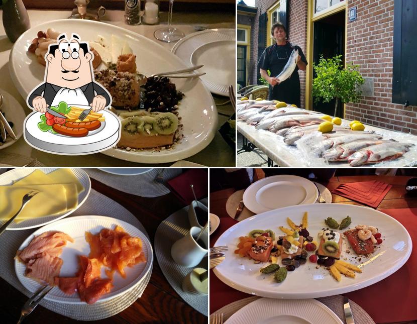 Restaurant 't Oude Veerhuis Zalmspecialiteiten B&B