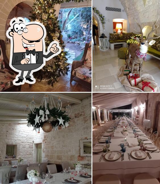 Gli interni di Masseria Siri