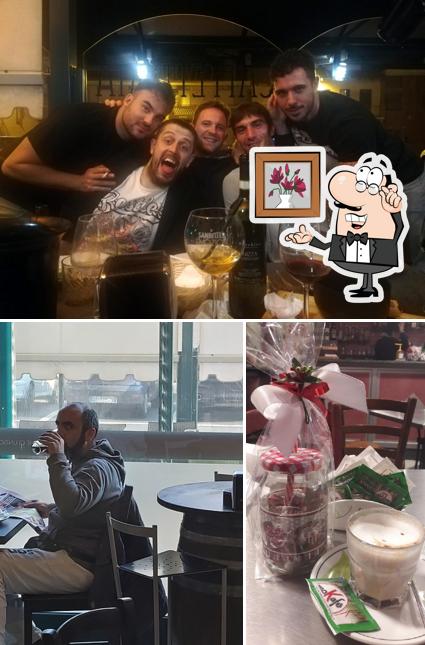 Tra le varie cose da Caffè Cavour si possono trovare la interni e bancone da bar