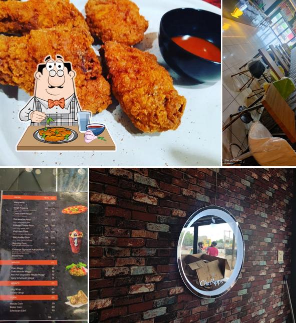 Chicken wings at ChaiApps Aligarh Cafe