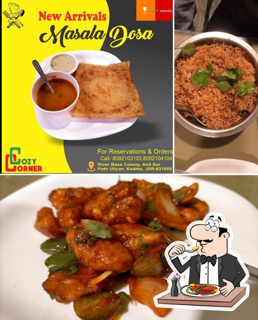 Food at Cozy Corner Best Restaurant in Kadma Jamshedpur