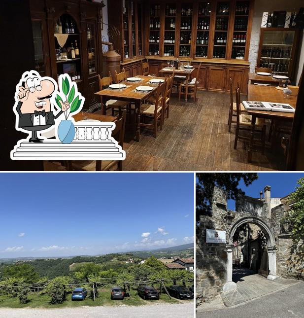Guarda la foto che mostra la esterno e interni di Enoteca Castello Formentini