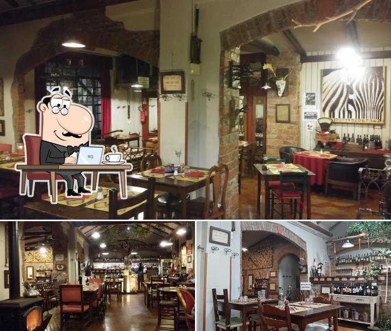Gli interni di Galeria Antica Trattoria Milano