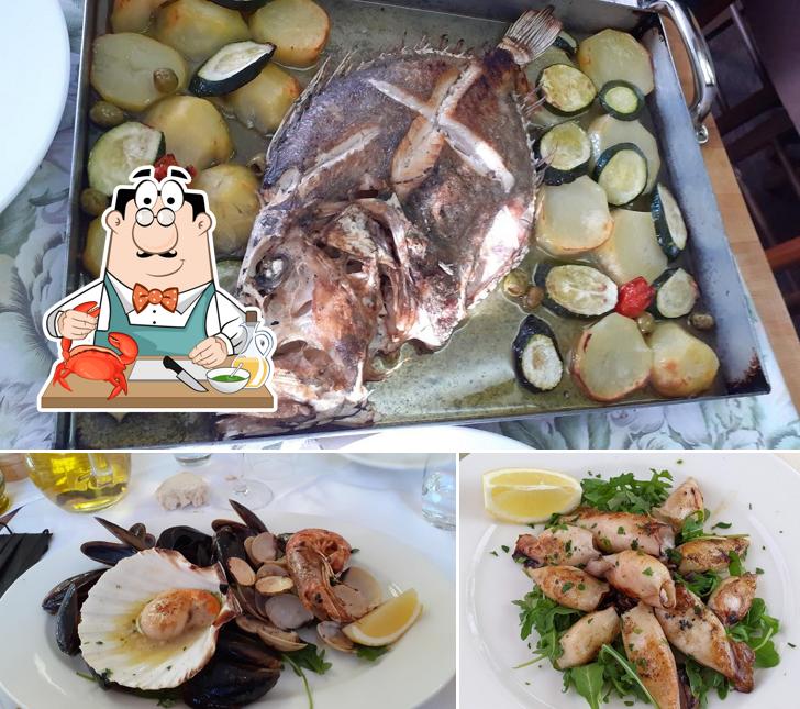 Prenditi tra i vari prodotti di cucina di mare disponibili a Pescador