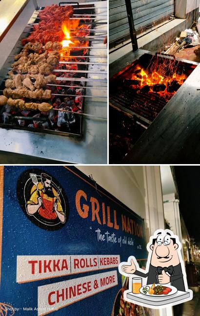 Grill Nation is distinguished by food and exterior