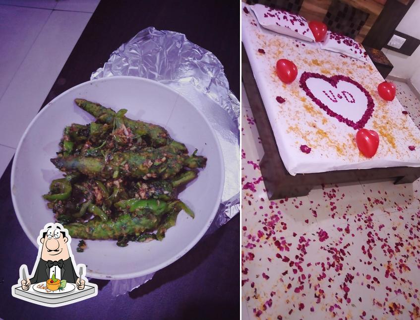 Meals at Hotel Rajvee Restaurant And Guest House