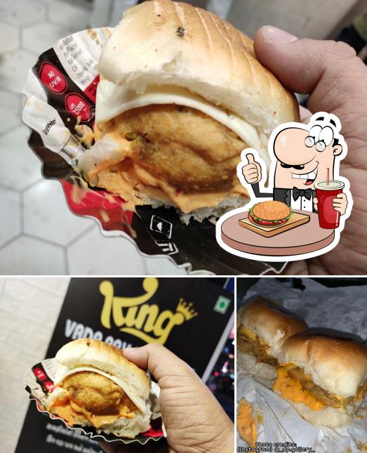 King Vadapav & Samosa Tithal Road’s burgers will suit a variety of tastes