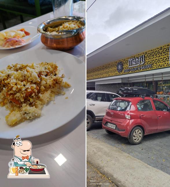 Fried rice at Mehfil Food Court & Bakery