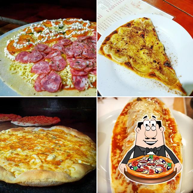 Experimente diversos tipos de pizza