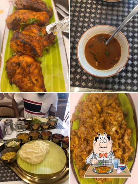 Chicken wings at Pallavas