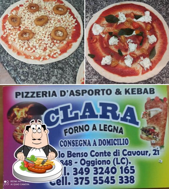 Platti al Pizzeria Clara