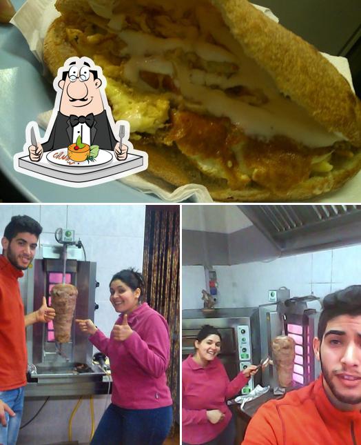 Platti al Pizzeria kebap di vigliano Istanbul Turchia