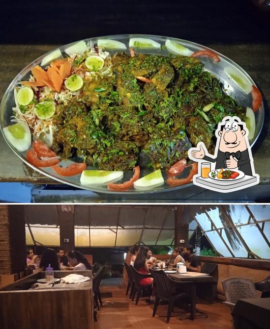 Food at Cajy's multicuisine restaurant and bar