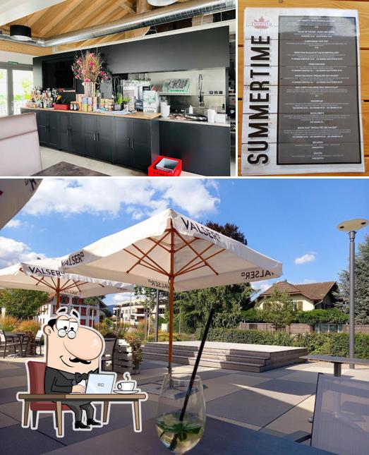 Gli interni di Catering Plus