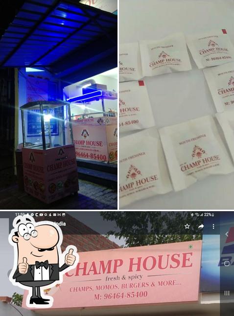 Look at this picture of Champ House
