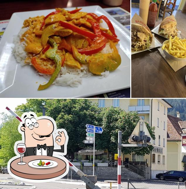Tra le varie cose da Havanna Grill si possono trovare la cibo e esterno