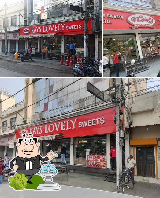 The exterior of Kays Lovely Sweets Private Limited