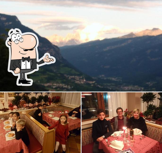 La interni e esterno del ristorante