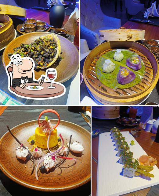 Food at Mad max Asian lounge