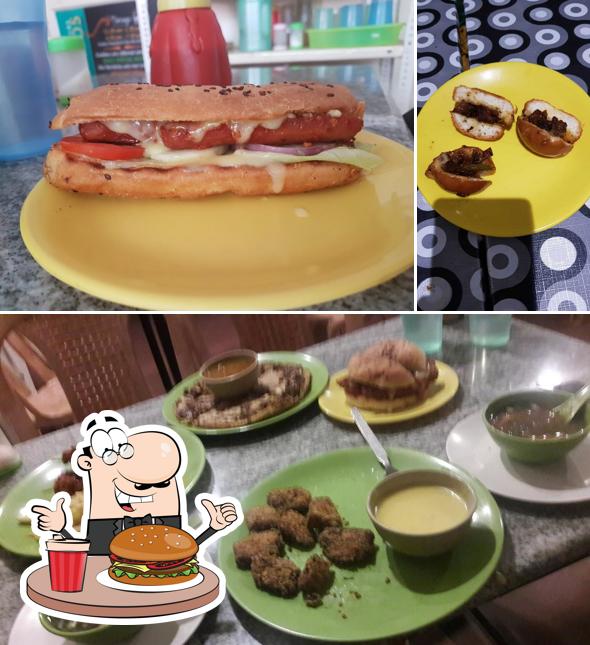 Get a burger at Pizza Port
