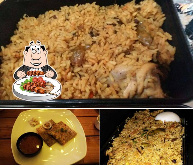 Food at Pondy Parottas