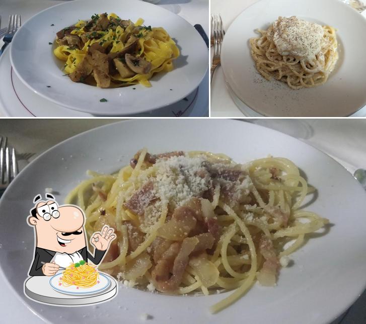 Spaghetti alla carbonara al Residence Verdeborgo