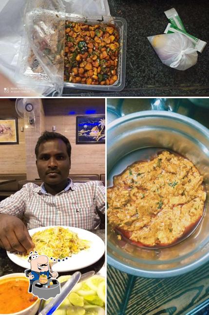 Food at Santosh Dhaba Extension