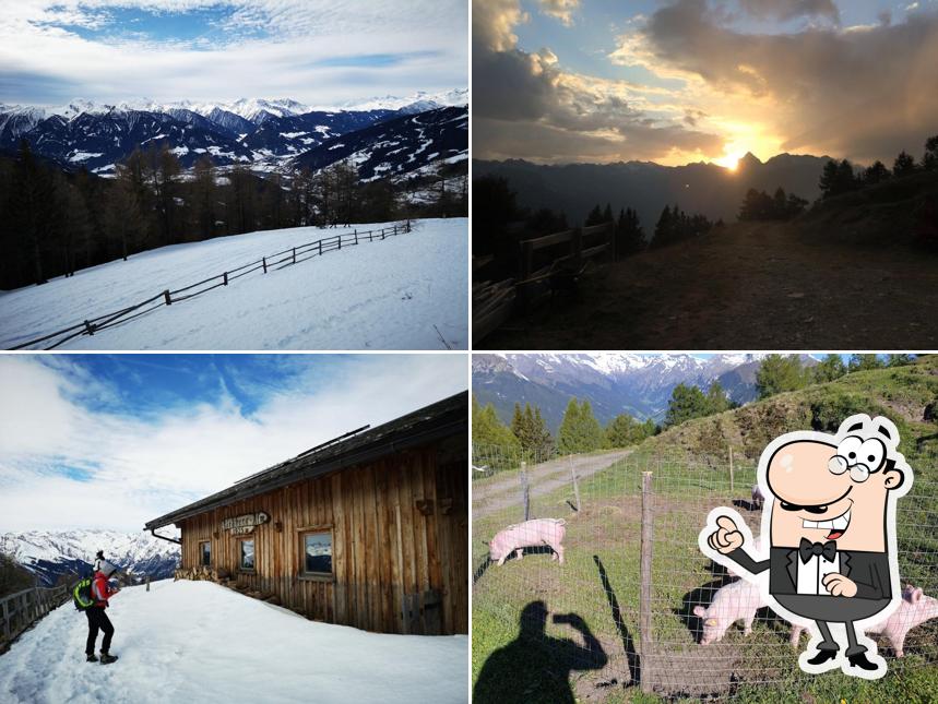Puoi goderti l'aria fresca dal dehors di Riedbergalm