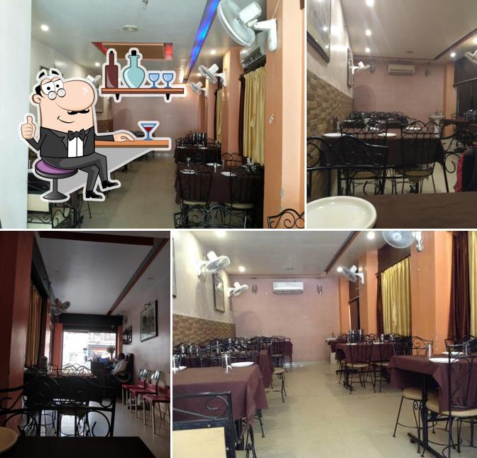 The interior of Silver Spoon Restaurant