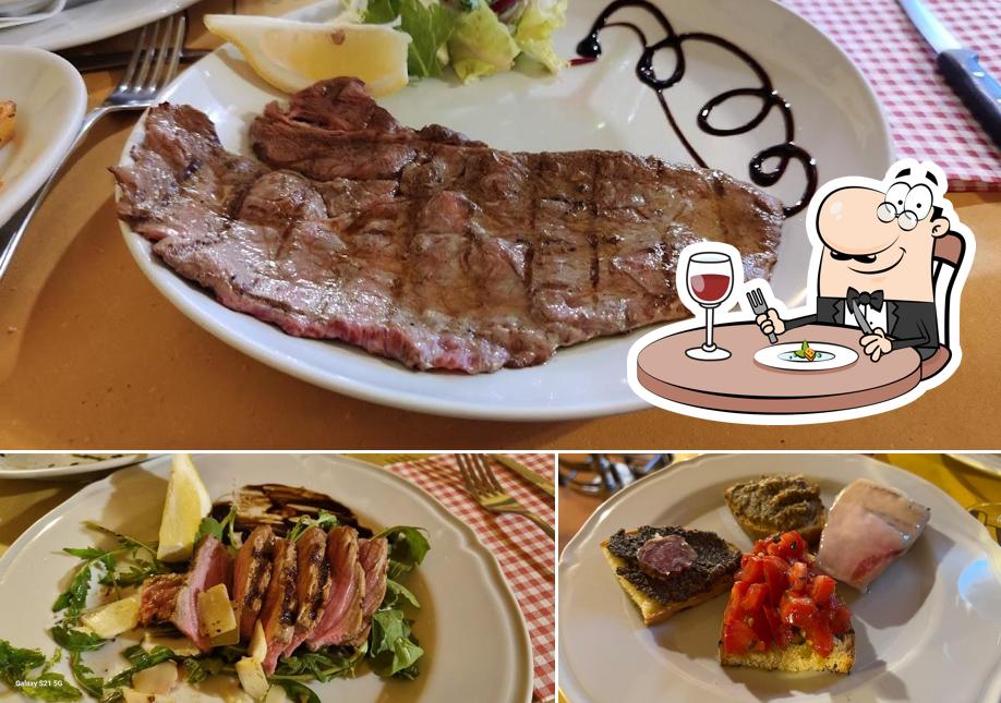 Platti al Vecchia Osteria Cacio E Vino