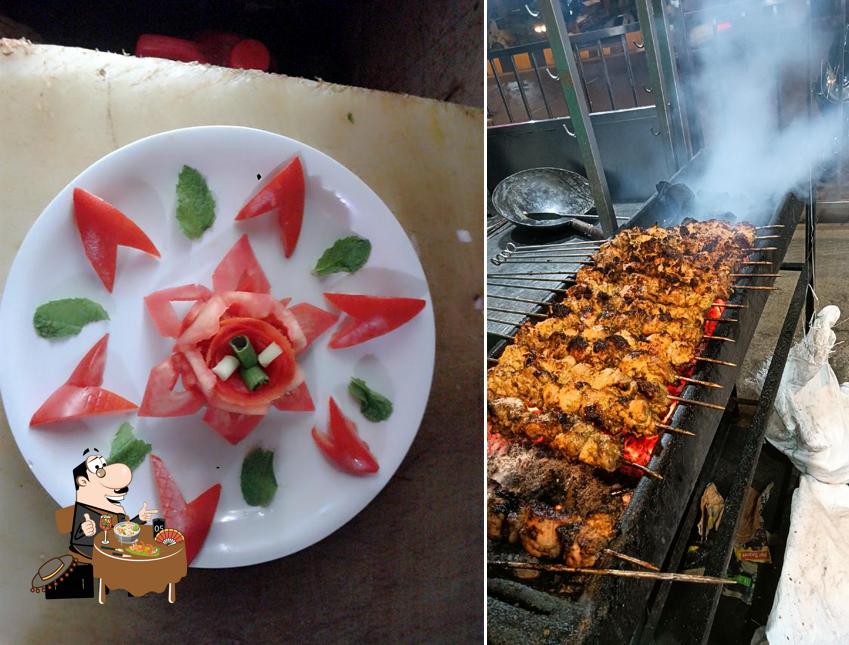 Food at Lucknow Zaika Restaurant