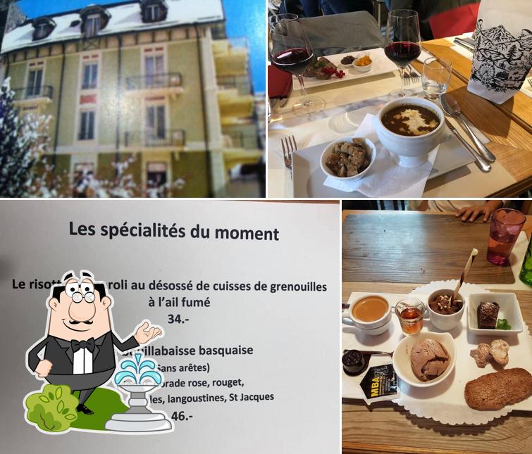 Gli esterni di Café Le National - Restaurant à Martigny-bourg