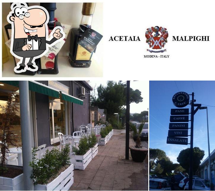La esterno e bevanda del ristorante