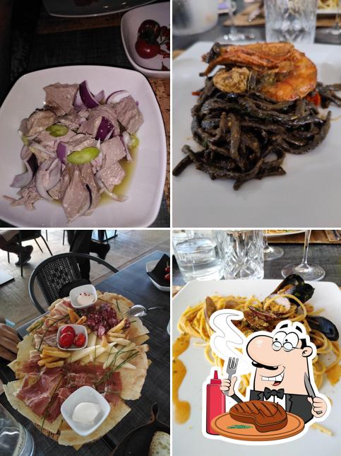Chilometro ZERO Bar ristorante gelateria serve pasti a base di carne