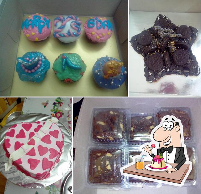 Bakers Kraft serves a selection of desserts