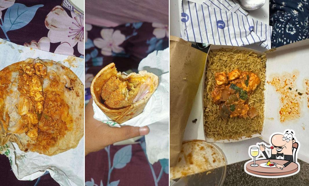 Food at Faasos - Wraps, Rolls & Shawarma