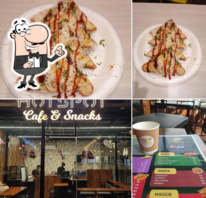Hotspot Cafe and Snacks is distinguished by interior and food