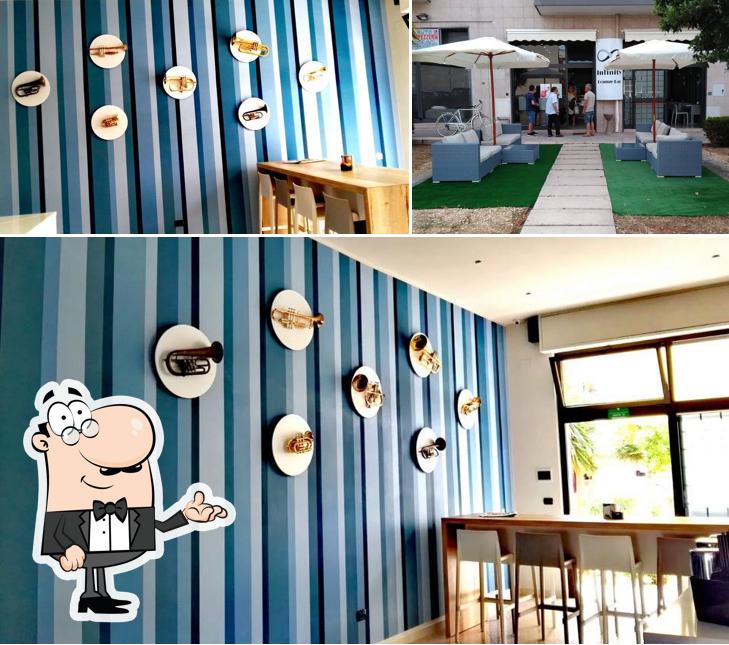 Dai un'occhiata agli interni di Infinity Lounge Bar