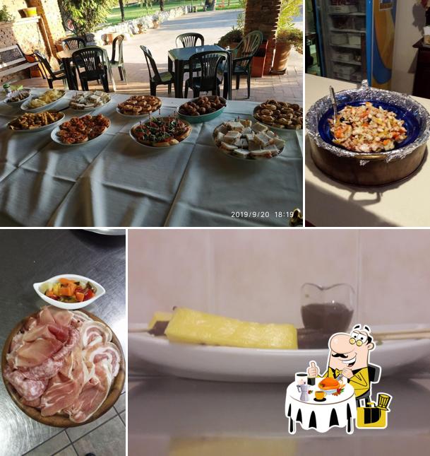 Platti al Locanda La Casetta