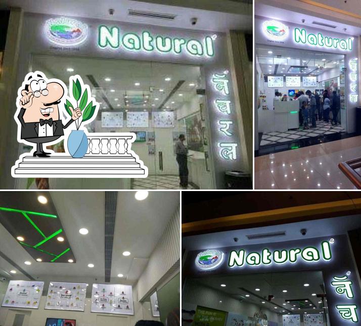 The exterior of Natural Ice Cream