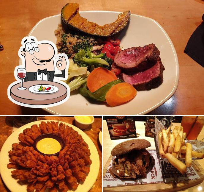 Comida em Outback Steakhouse