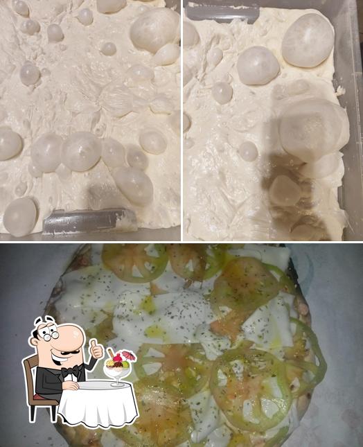 Pizza e Sfizi serve un'ampia selezione di dessert