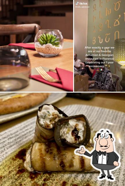 Dai un’occhiata alla immagine che raffigura la interni e cibo di Ararat Restaurant & wine bar