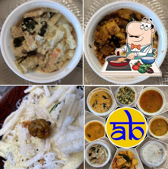 Chicken curry at Amitabhojanam