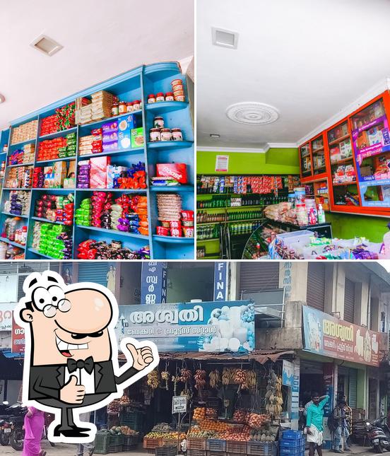 See the pic of Aswathy Bakery & Fruit Stall