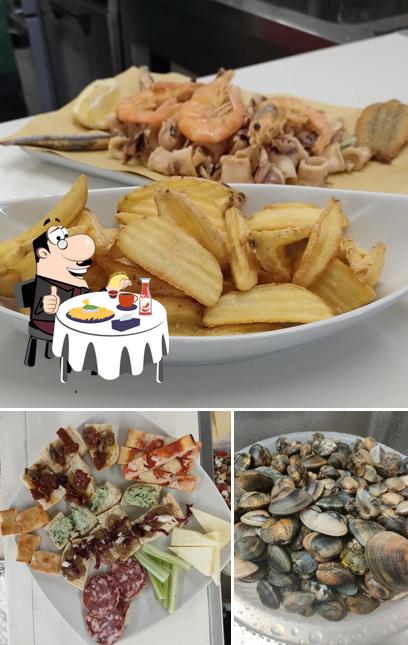 Piatto di formaggi al Cagioga - Bagni Ondina